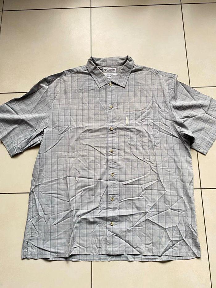 Chemise à carreaux Columbia vintage - photo numéro 1