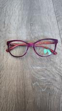 Paire de lunettes papillon Afflelou femme violette