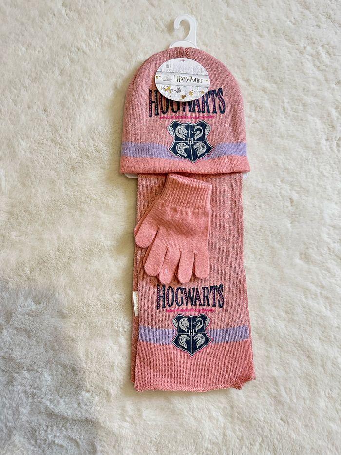 Ensemble hiver enfant neuf Harry Potter bonnet gant écharpe - photo numéro 5