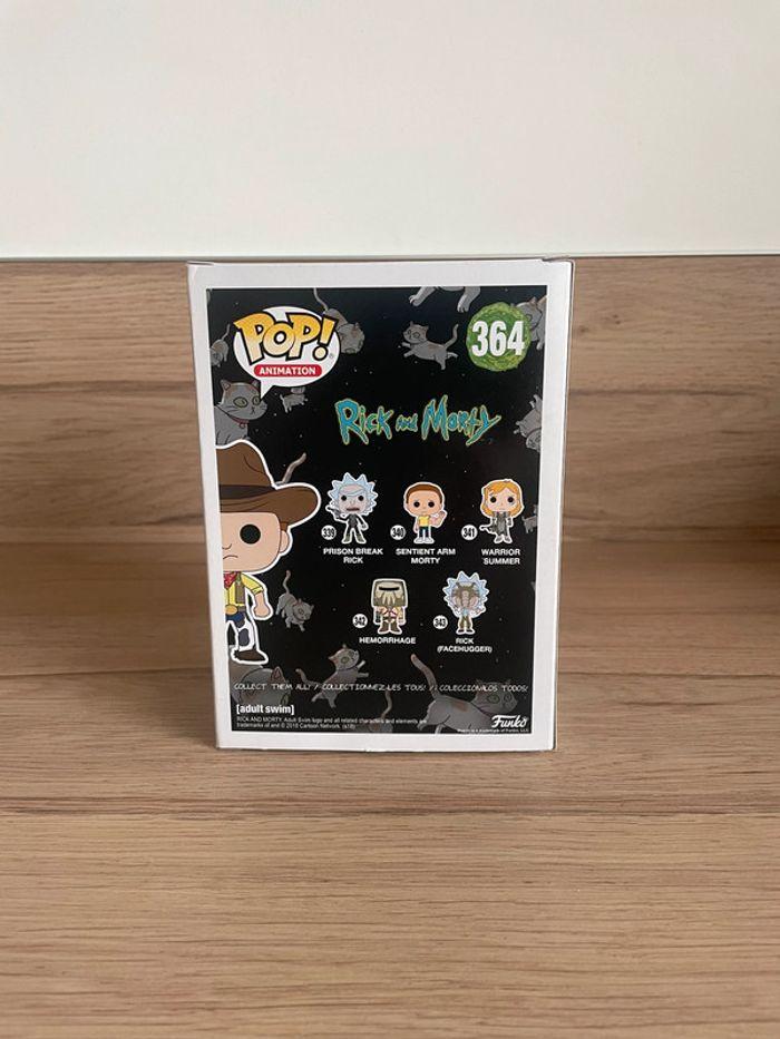 Figurine Funko Pop Rick et Morty : Western Morty 364 2018 Summer Convention Limited Edition - photo numéro 3