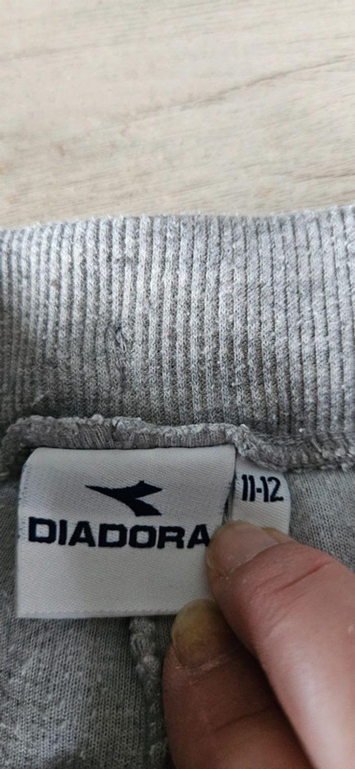 Pantalon de training fille gris clair, Diadora, 11/12 ans - photo numéro 6