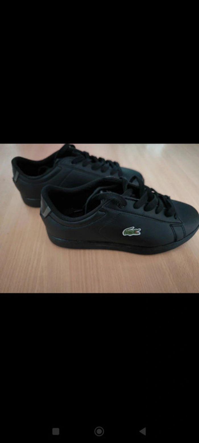 Tennis garçon Lacoste taille 35 - photo numéro 2