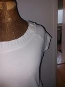 Tee-shirt blanc taille 46