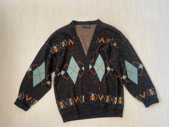 Vintage cardigan unisex - photo numéro 5