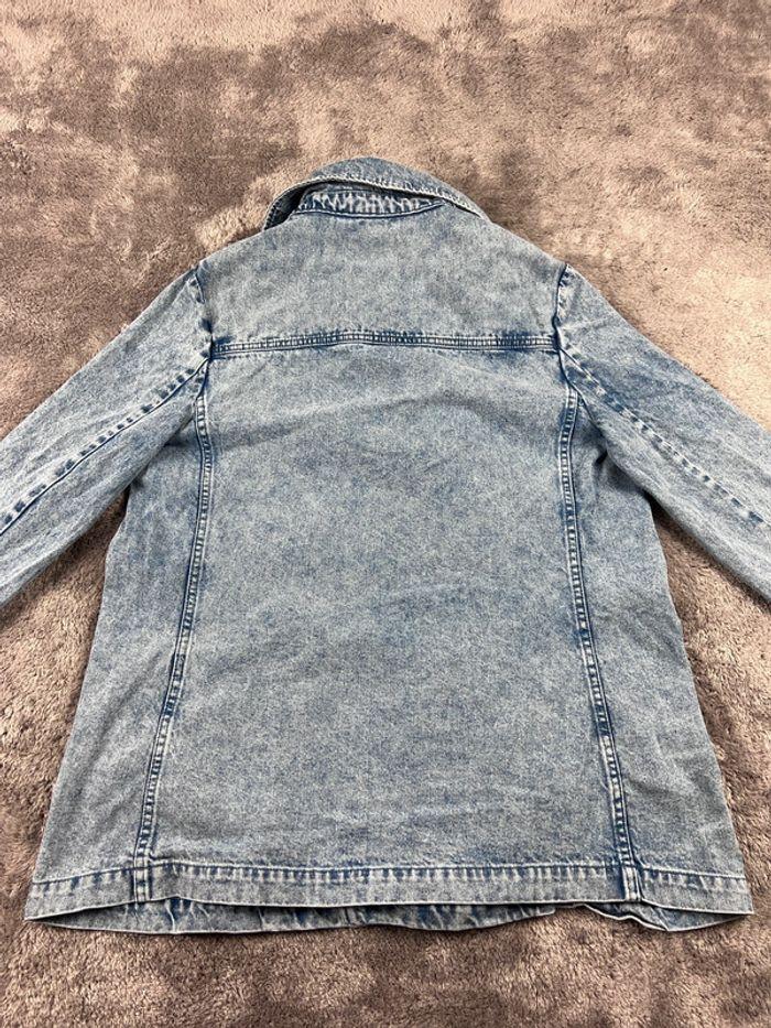 👕 Veste en Jeans longue vintage y2k Bleu Taille XS 👕 - photo numéro 2