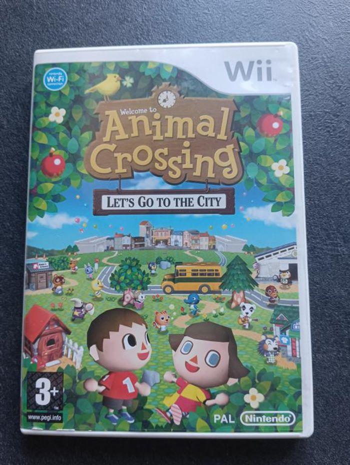 Nintendo - Wii - Animal Crossing - Let's go to the city - photo numéro 1