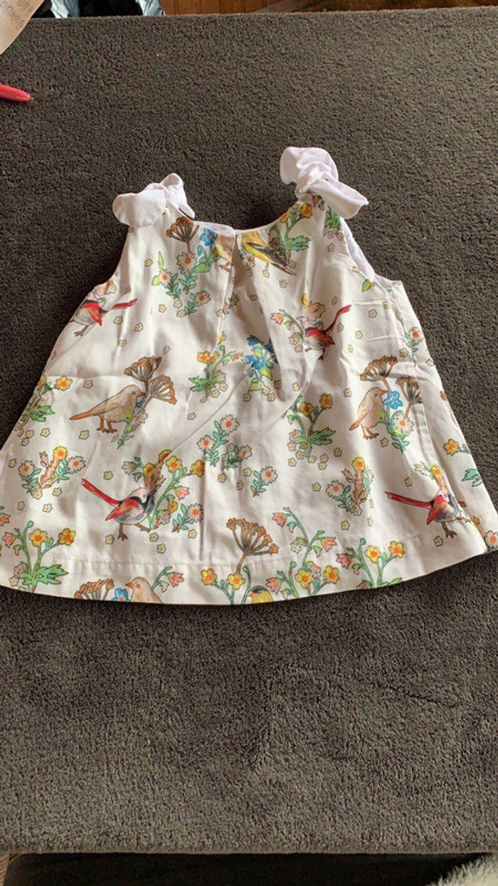 Robe avec motif oiseaux - photo numéro 1