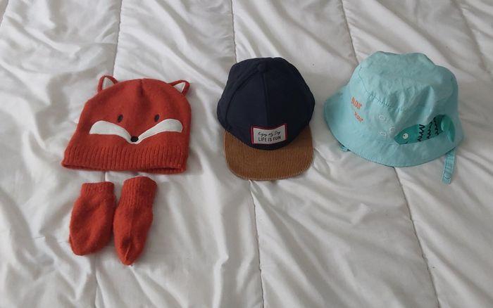 Bonnet gants casquette et Bob