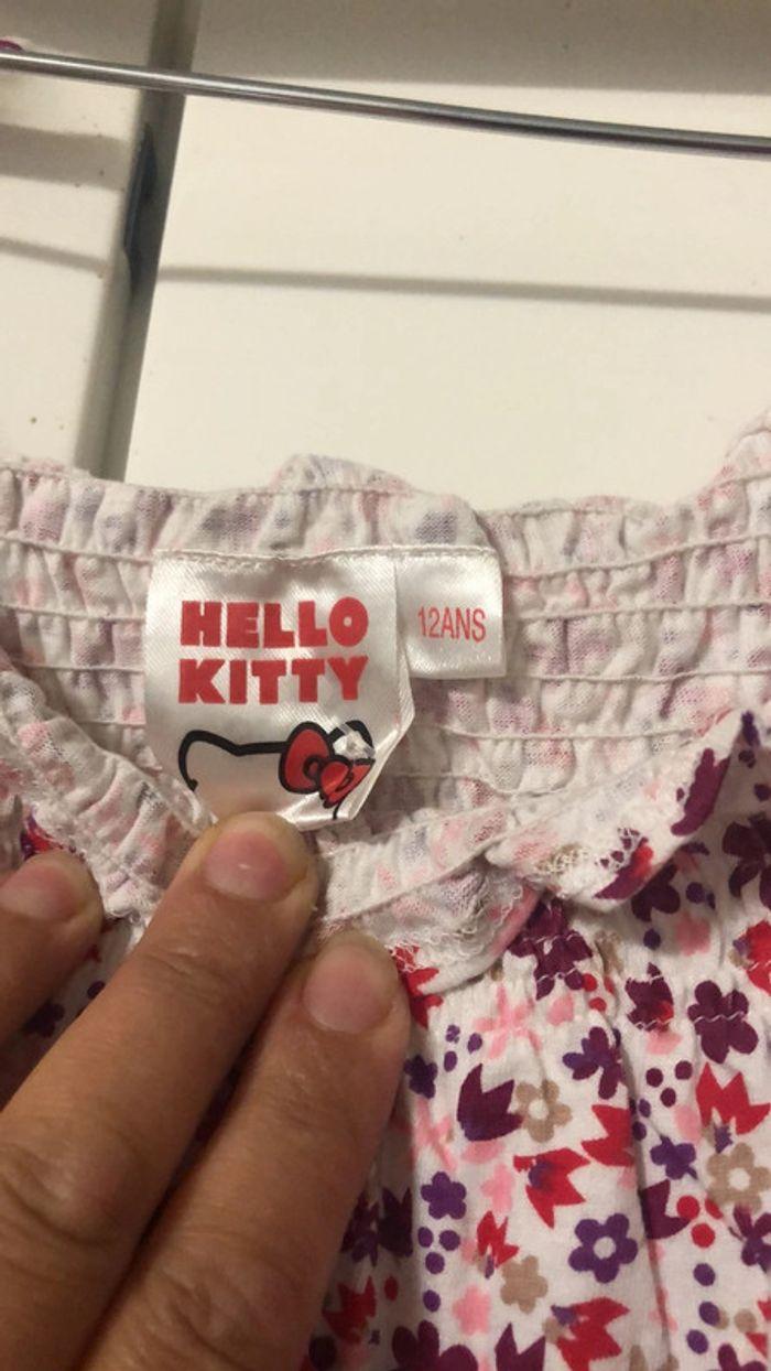 combi short salopette hello kitty 8 /10 ans - photo numéro 5