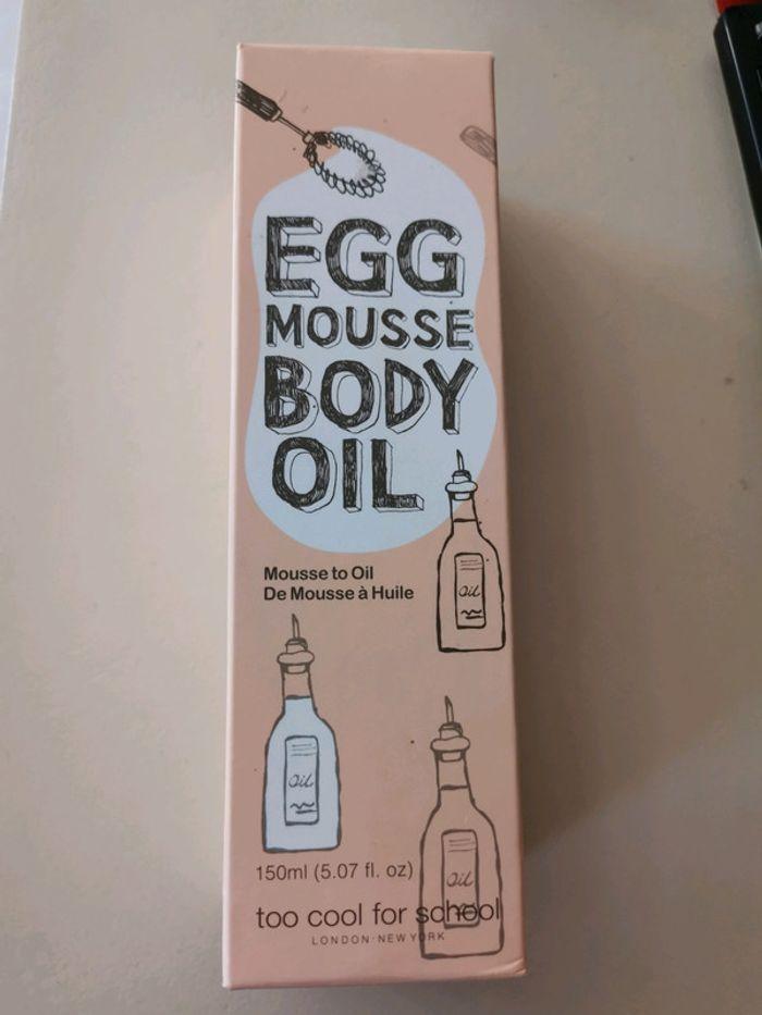 Egg mousse body oil - photo numéro 1