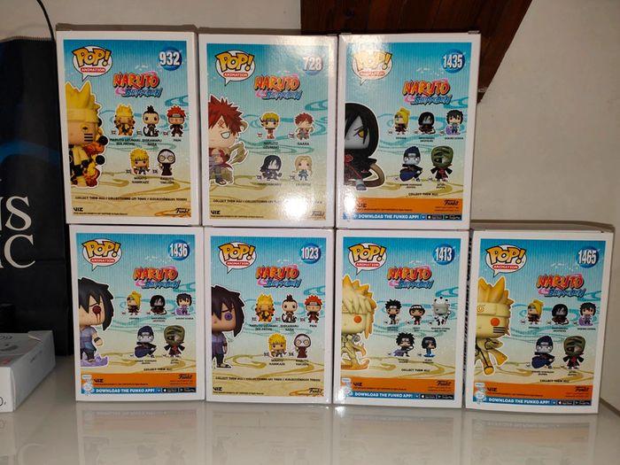 Funko pop - Lot de 7 pop Naruto - 1436, 932, 1023, 728, 1413, 1465, 1435 - photo numéro 3