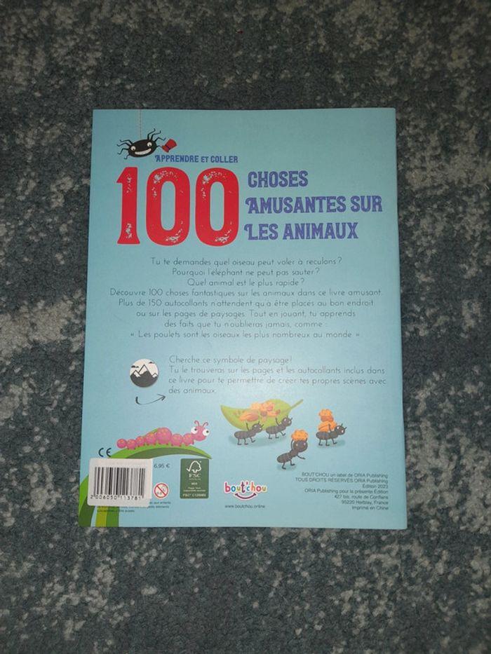 Lot apprendre et coller 100 choses amusantes sur - photo numéro 10