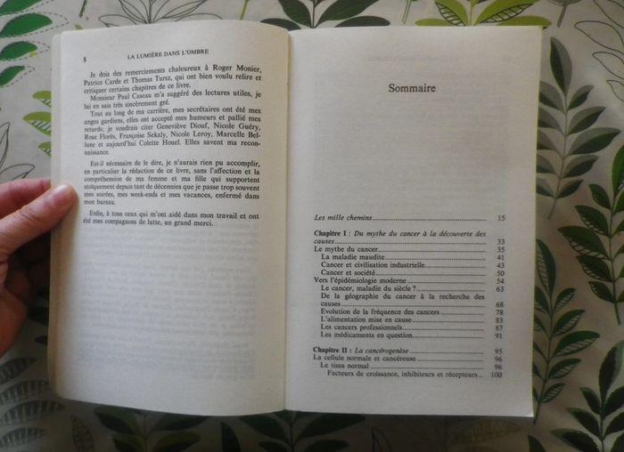 La lumière dans l'ombre Le cancer hier et demain par Maurice Tubiana Ed. O. Jacob - photo numéro 4