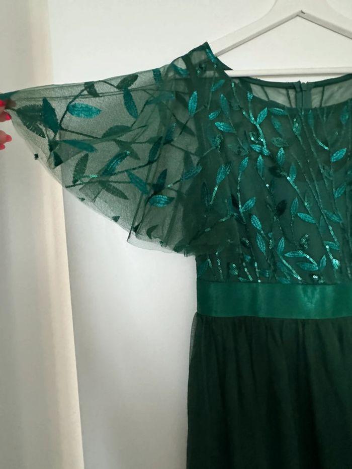 Robe cérémonie vert foncé XL - photo numéro 3