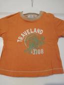 Tee-shirt orange 3 ans