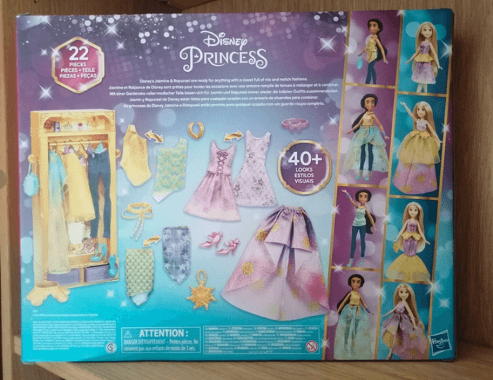 Disney Princesses Le dressing de Jasmine et Raiponce Neuf - photo numéro 2