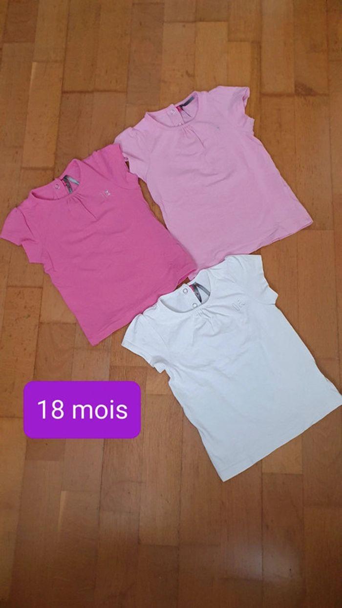 Lot de 3 tee-shirts manches courtes Orchestra - photo numéro 1