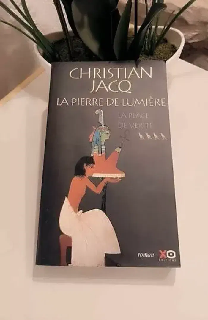 Livre La Pierre De Lumière Tome 4 - La Place De La Vérité - christian jacq tbe - photo numéro 1