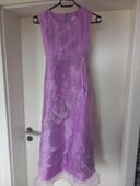 Robe lilas mauve 12ans