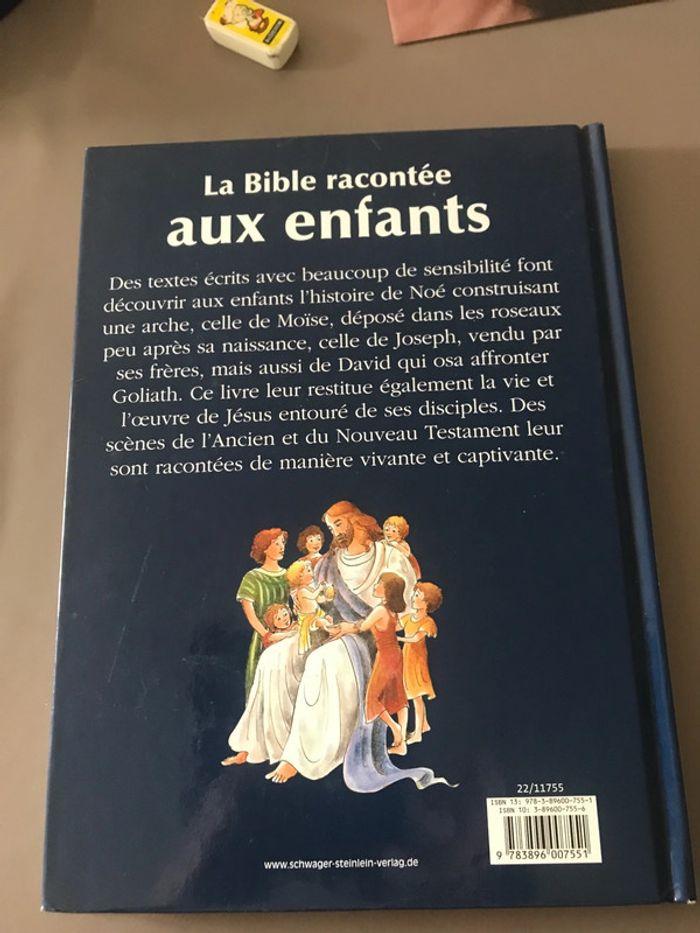 Livre La bible racontée aux enfants - photo numéro 2