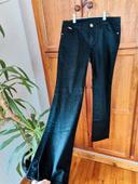 Jeans droit  noir Morgan  de toi  I.  Code Y2k