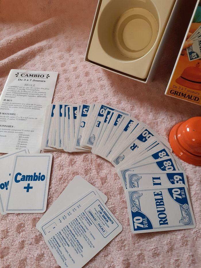 Complet vintage jeu cambio grimaud de 1978 - photo numéro 9