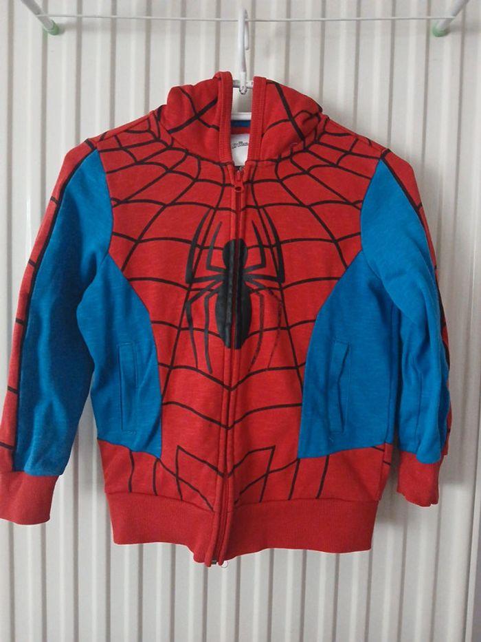 Lot gilets marvel spiderman 8an jumeaux - photo numéro 4