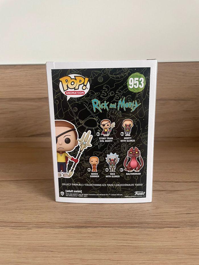 Figurine Funko Pop Rick et Morty : Story Train Evil Morty 953 - photo numéro 3