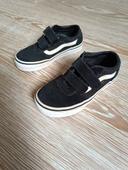 Vans 28 noires velcro