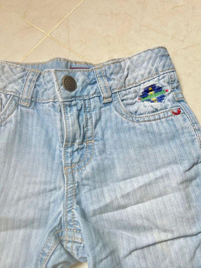 Sergent major short jeans garçon 3 ans parfait état - photo numéro 3