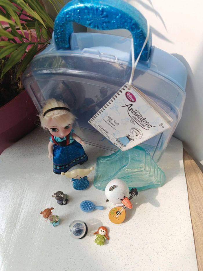 Princesse Disney Frozen Olaf reine neige Elsa Anna little animator animator's poupée doll small - photo numéro 10