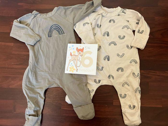 Lot de 2 pyjamas bébé - photo numéro 1