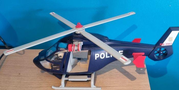 Playmobil hélicoptère police - photo numéro 2