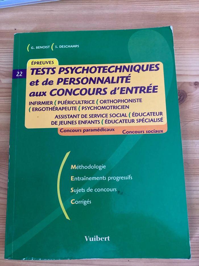 Livres tests psychotechniques et de personnalité - photo numéro 1