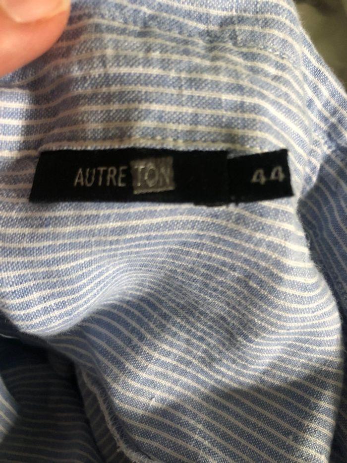 Chemise pure lin . Taille 44 - photo numéro 8