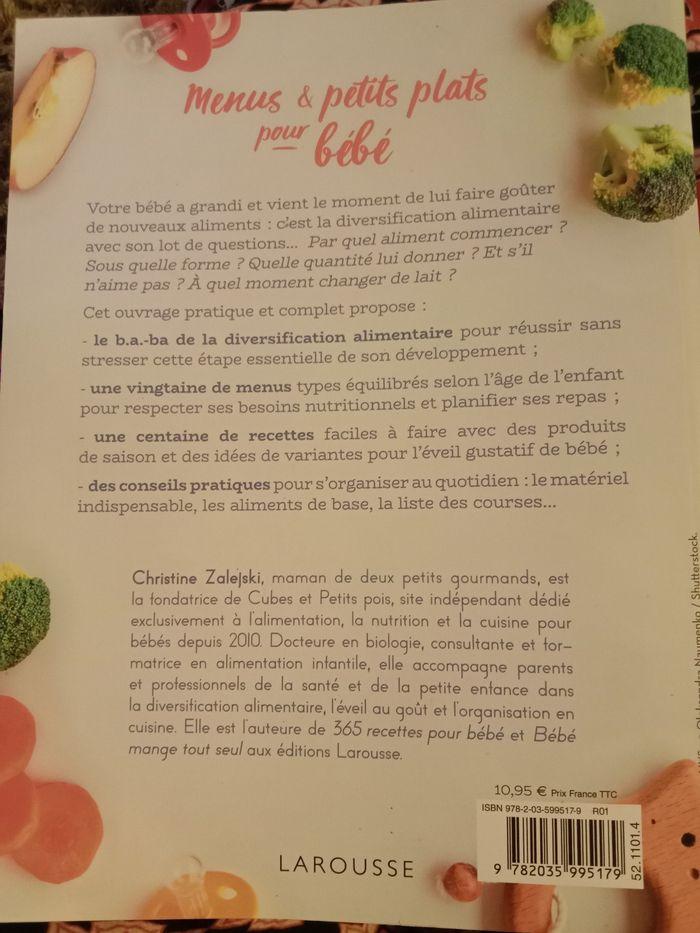 Livre recette bebe - photo numéro 2