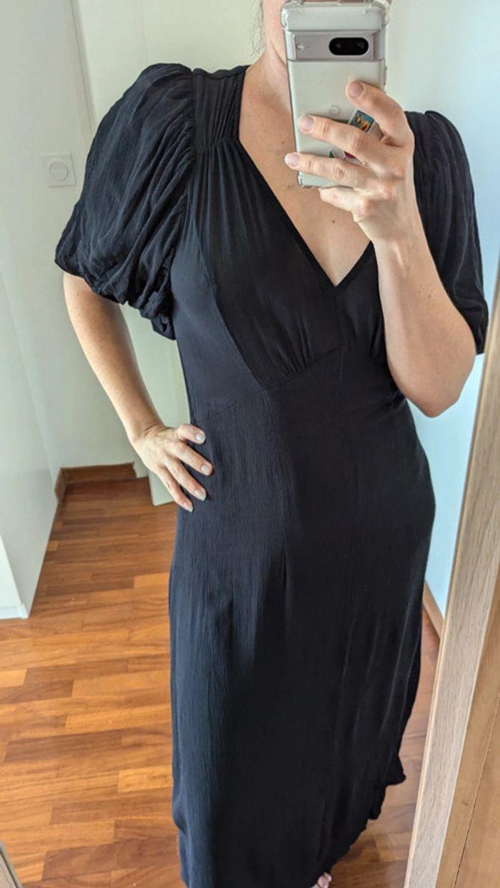 Robe longue noire H&M 36/38 - photo numéro 4