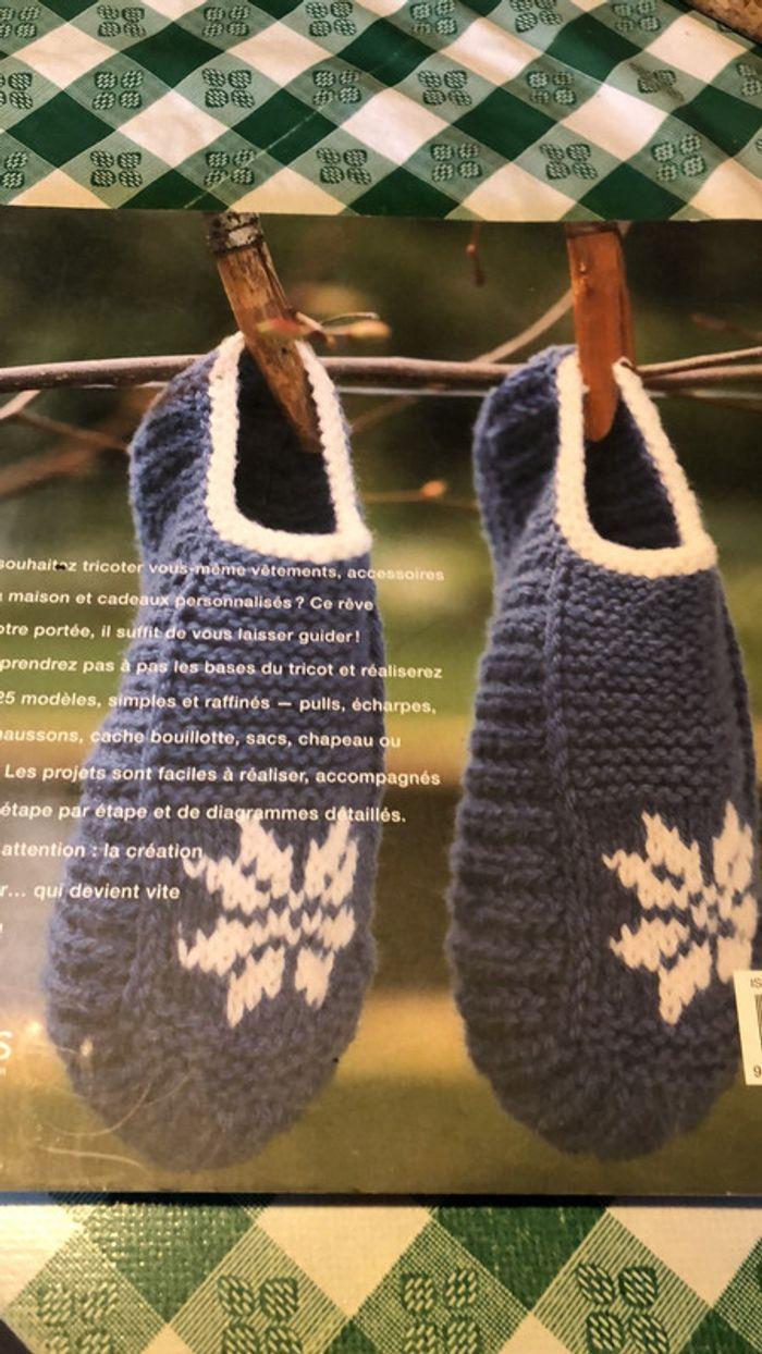 Livre tricot l’esprit créatif très bon état juste lu - photo numéro 2