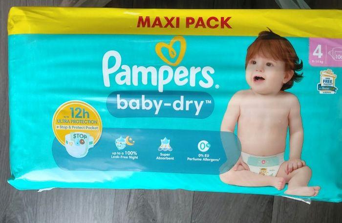 Grand paquet de couche pampers taille4 106 - photo numéro 1