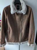 Manteau Boohoo Man taille L avec fausse fourrure