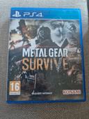 Jeu ps4 metal gear survive