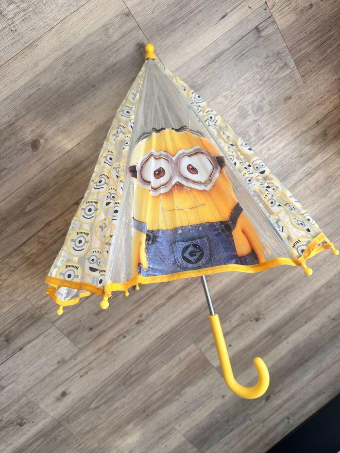 Parapluie cloche minions enfant jaune - photo numéro 4