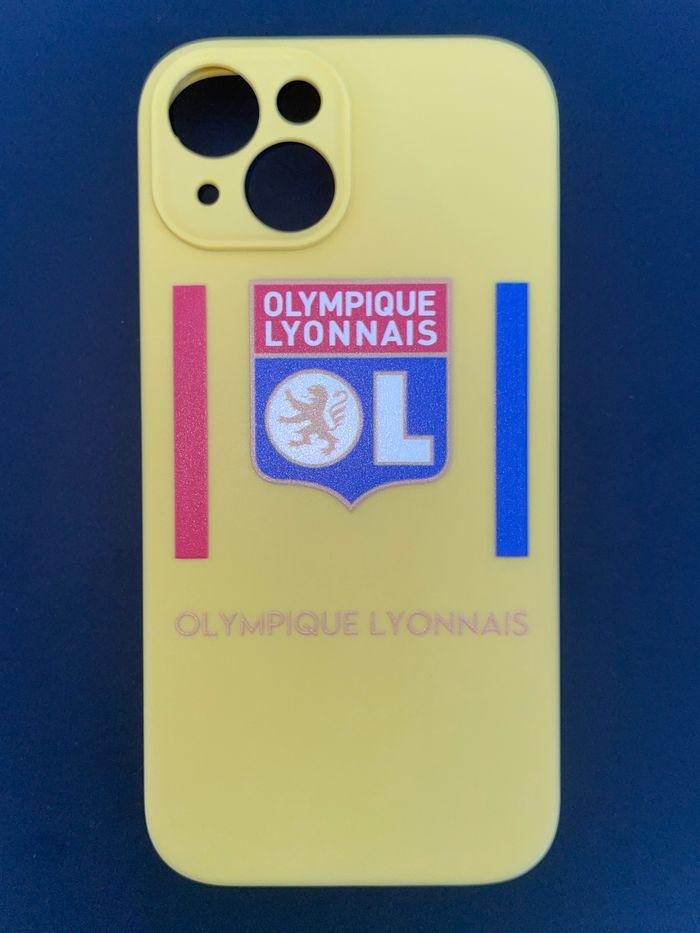 Coque iPhone 15 - Lyon 🔴🔵- 5 coloris disponible - photo numéro 5