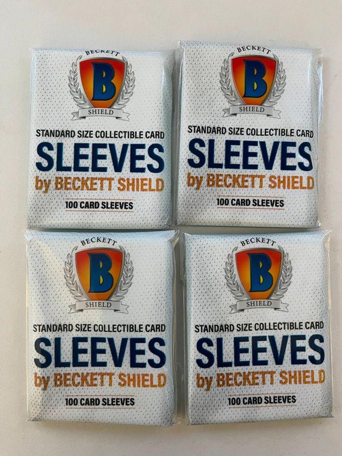 400 sleeves standards ( 4 x 100 ) Beckett Shields - photo numéro 1