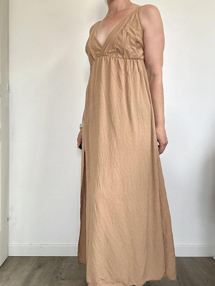 Robe longue camel taille unique (34/36/38/40/42) 💖 - photo numéro 5