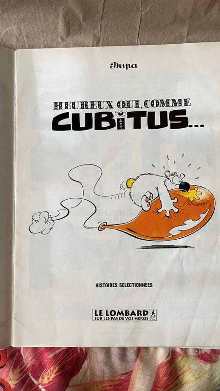 Cubitus 1995 - lot de 2 livres couvertures souples sans griffonnage ni déchirure - photo numéro 6