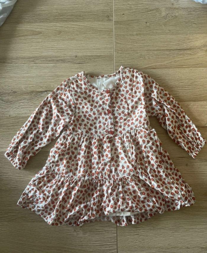 Robe à fleur