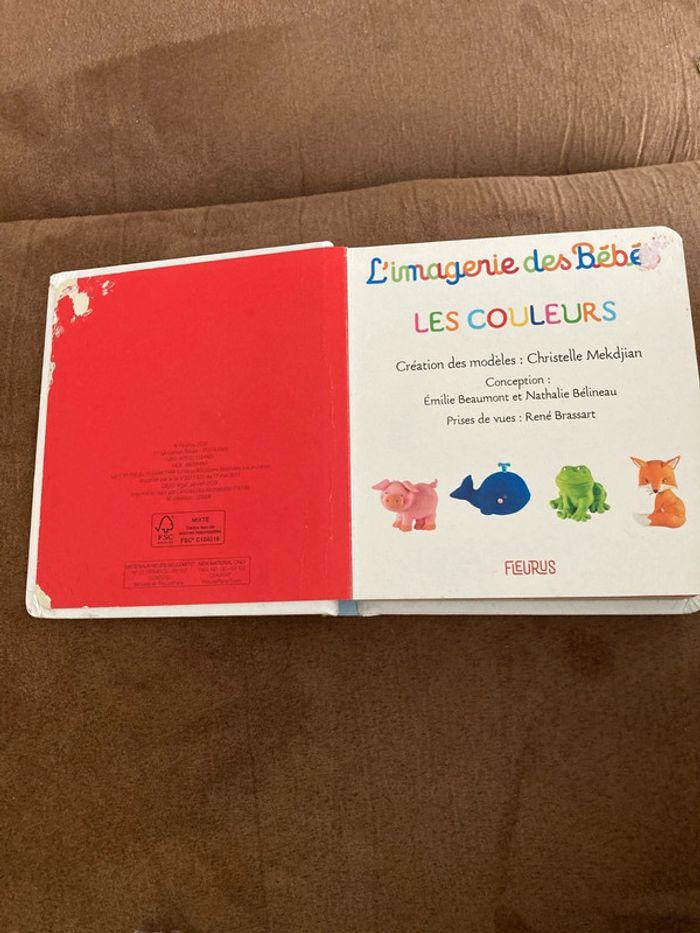 Livre l’imagerie des bébés les couleurs - photo numéro 3