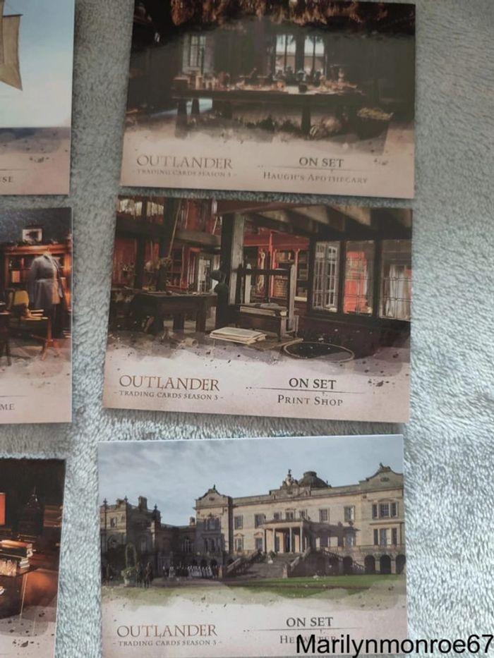 Set complet 9 cartes on set Outlander cryptozoic - photo numéro 4