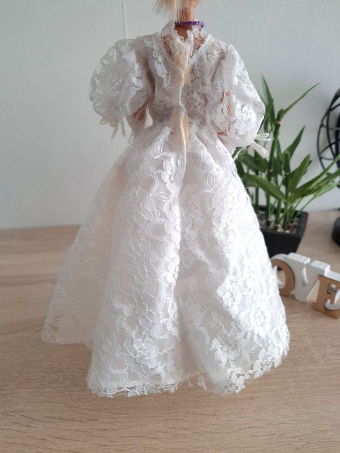 Robe de mariée vintage pour Barbie - photo numéro 3